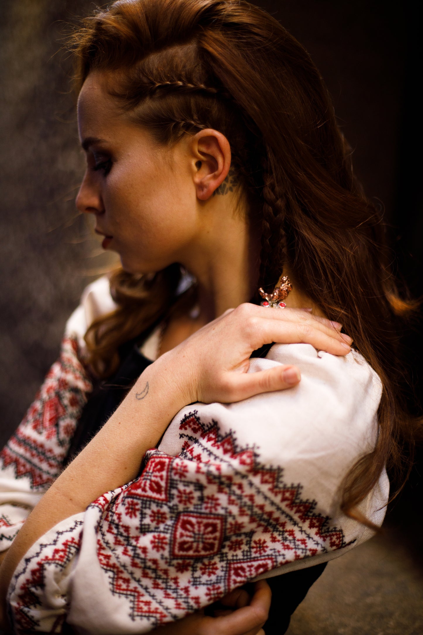 Lettuce in Bear Trap ring