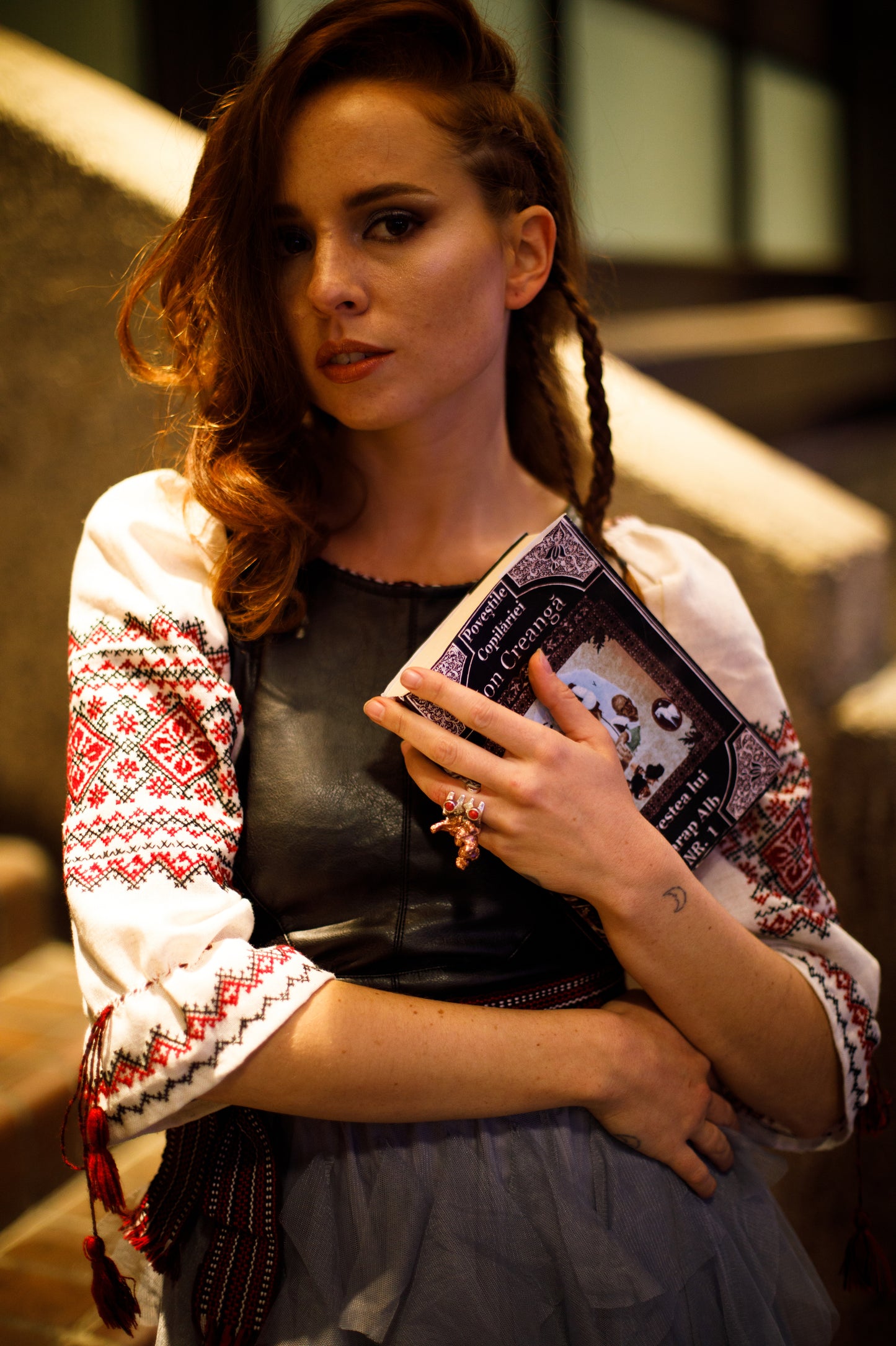 Lettuce in Bear Trap ring