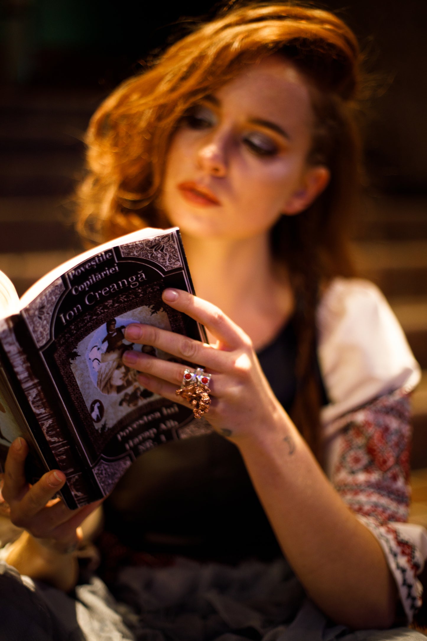 Lettuce in Bear Trap ring