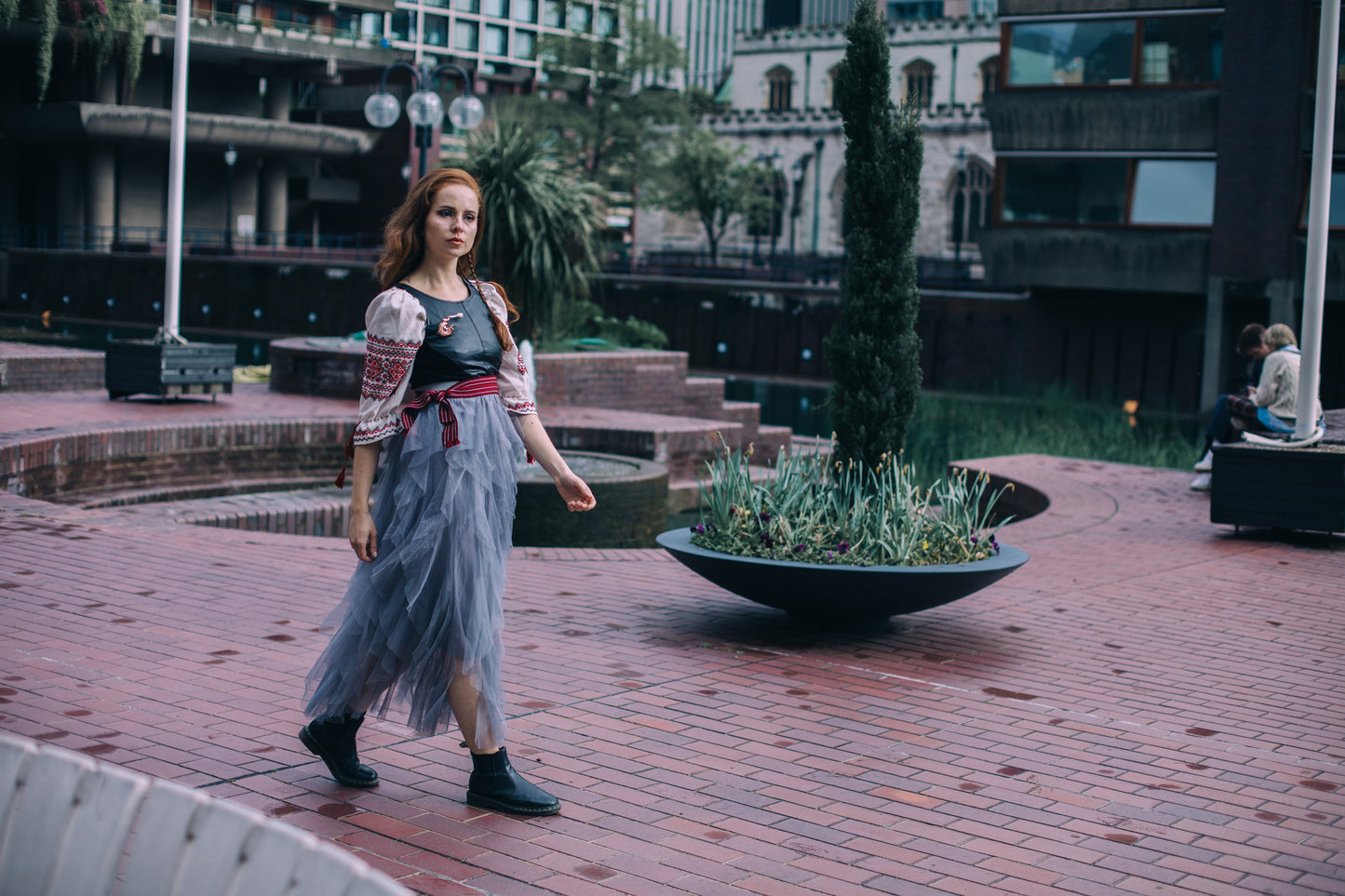 Rivers of Wine and Mountains of Bread brooch