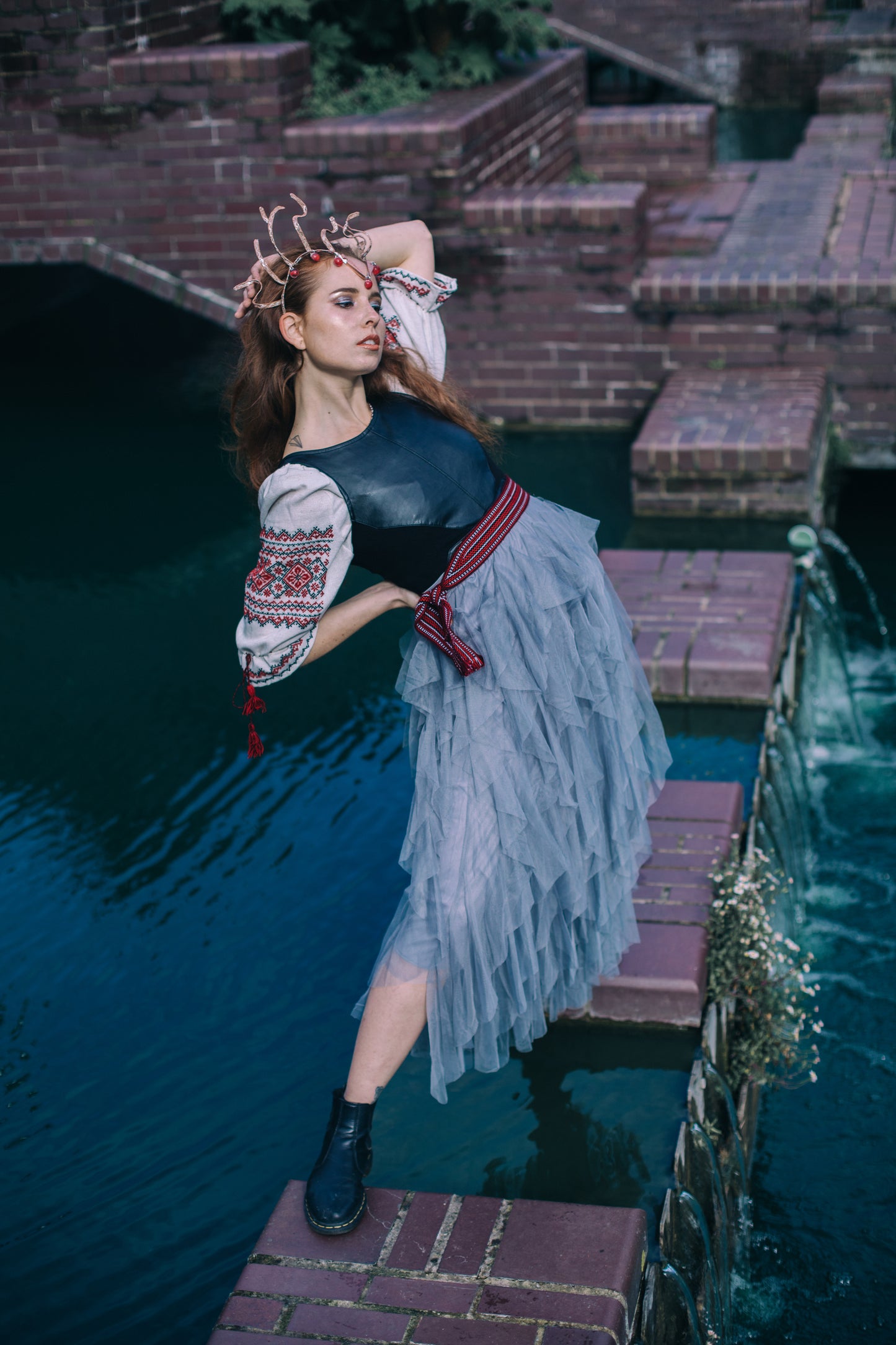 Bejewelled Stag tiara