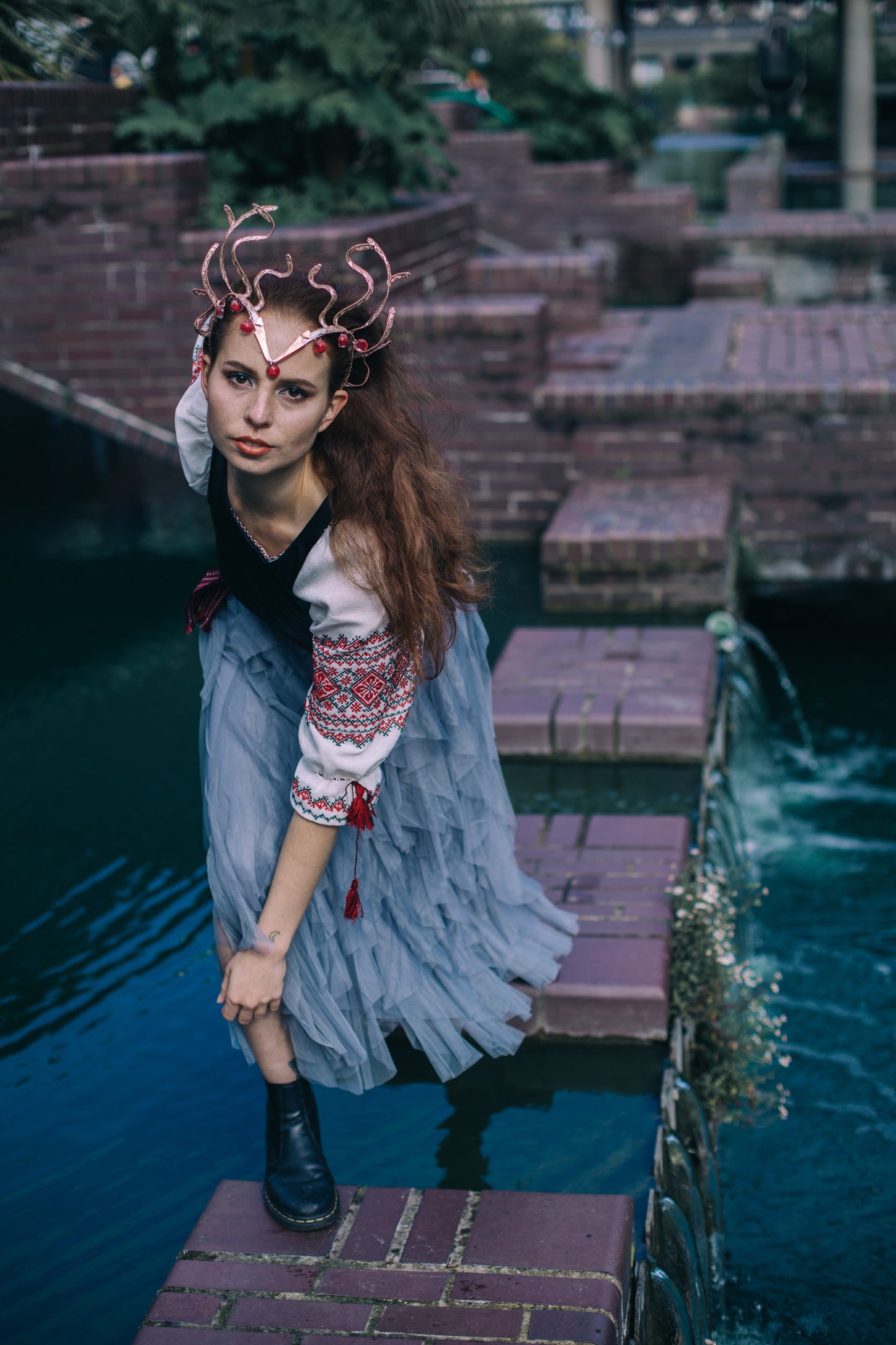 Bejewelled Stag tiara