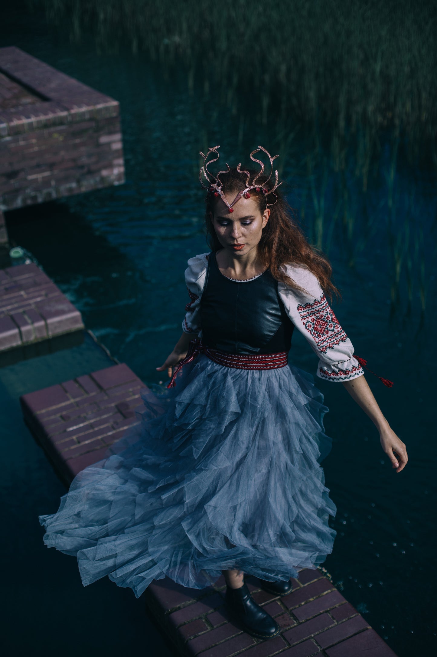 Bejewelled Stag tiara