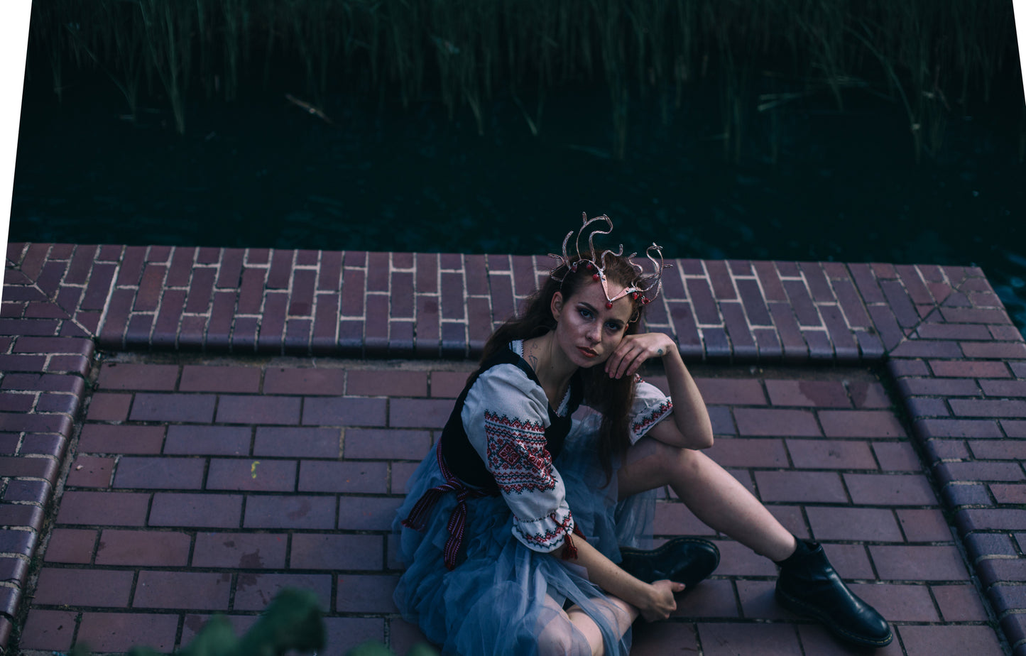 Bejewelled Stag tiara