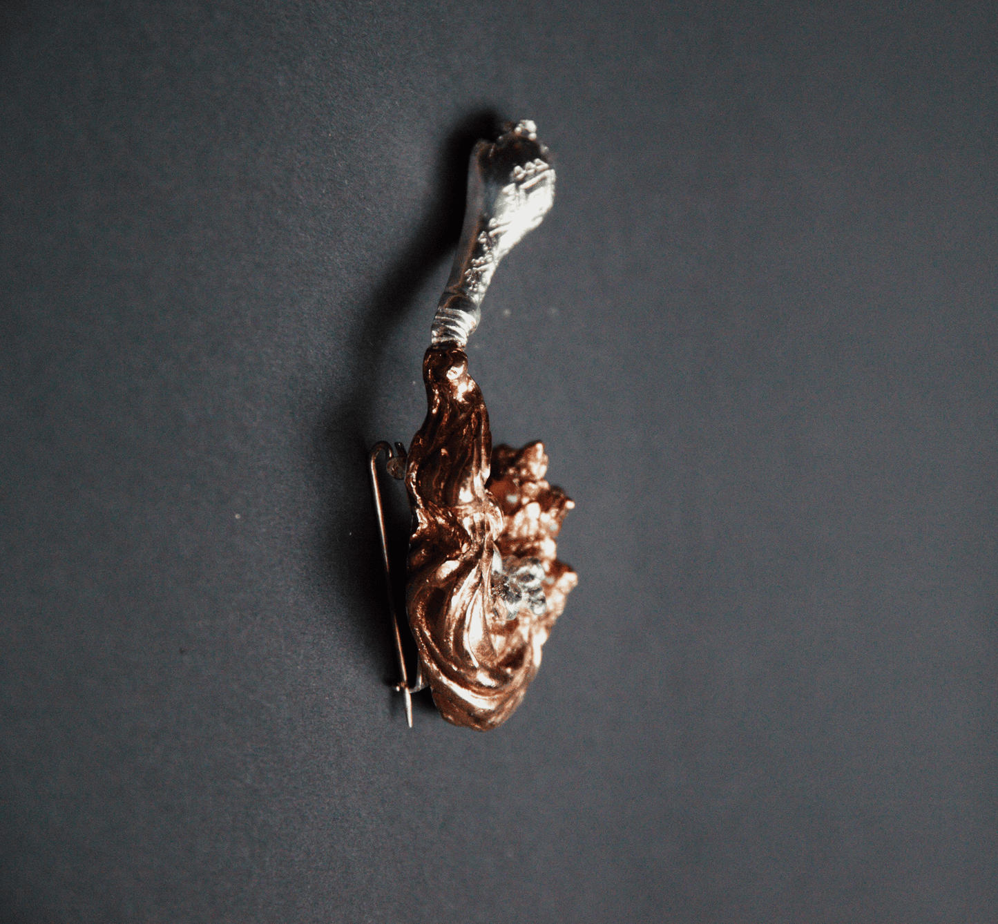 Rivers of Wine and Mountains of Bread brooch