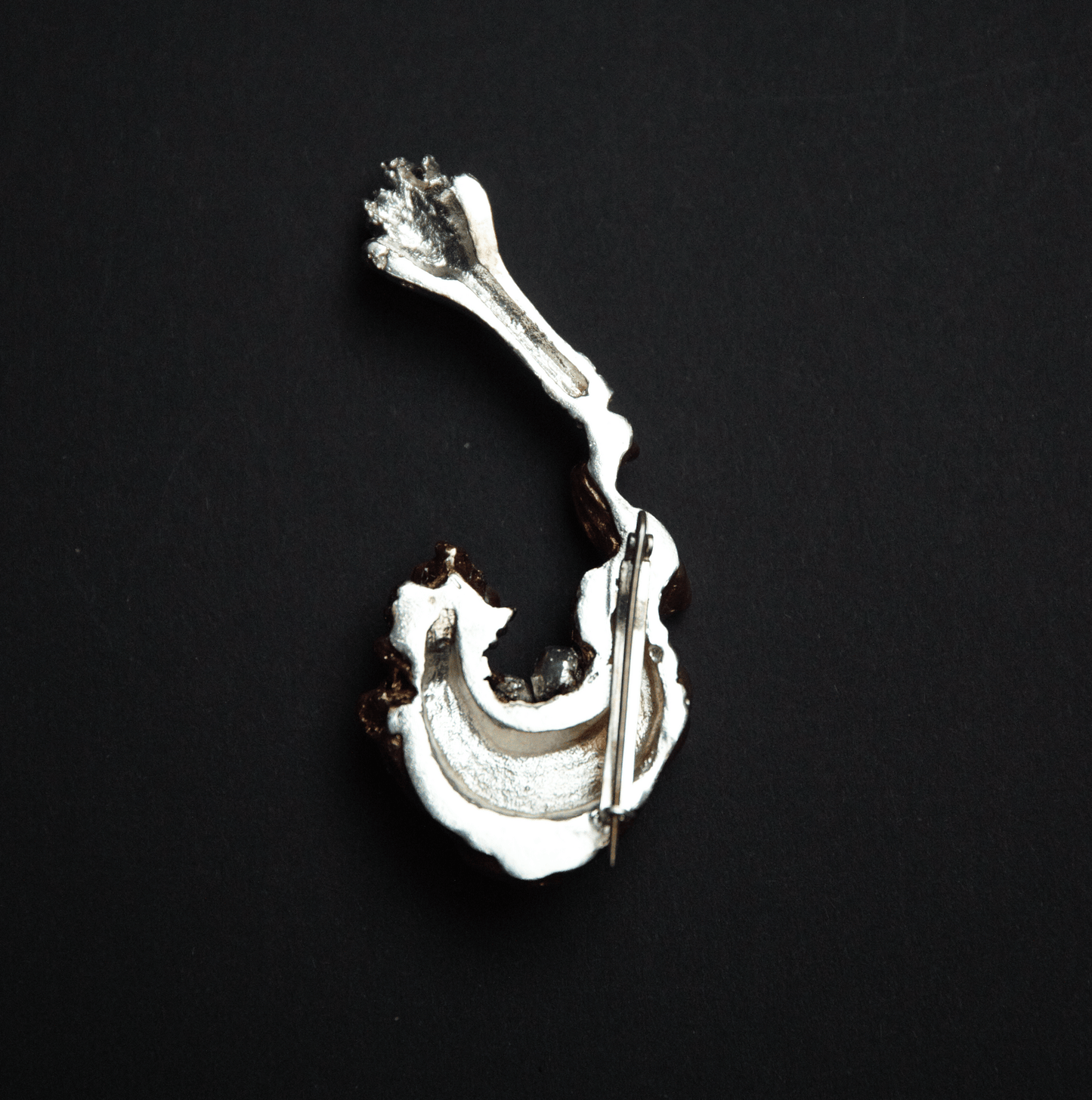 Rivers of Wine and Mountains of Bread brooch